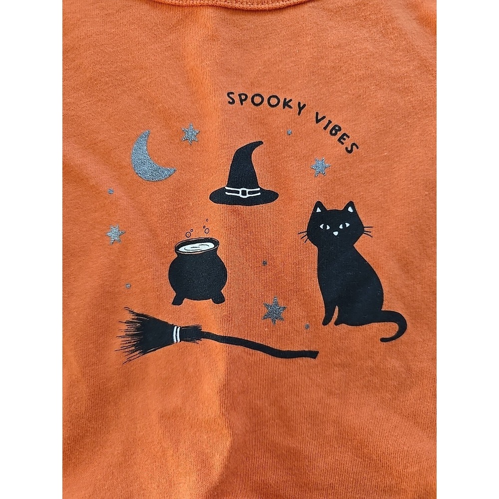 Nwt Carters Baby Girl 6 Months Orange Witch Tutu Halloween Outfit Pant Bodysuit - Picture 2 of 5